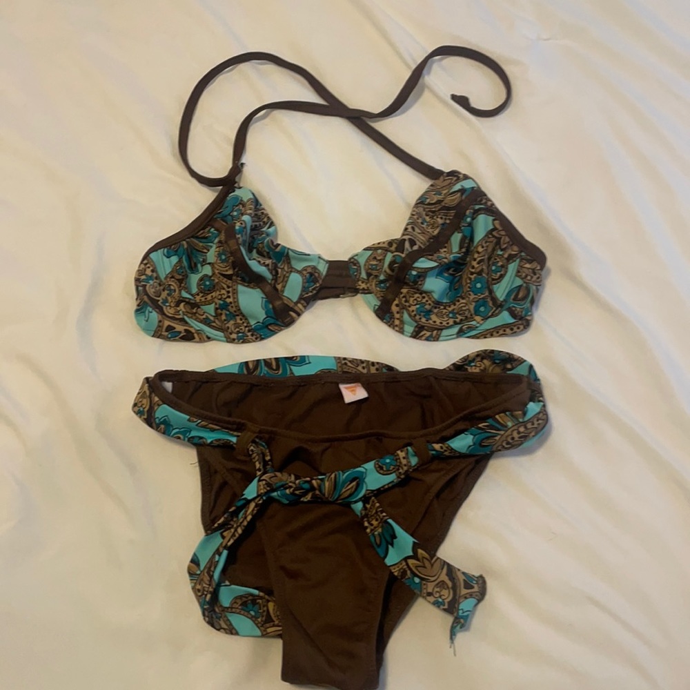 venus y2k bikini! cute floral pattern🌺